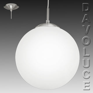 85263 EGLO Rondo LED Glass Pendants from Davoluce Lighting