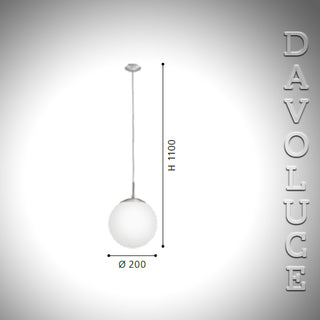 EGLO Rondo LED Glass Pendants from Davoluce Lighting