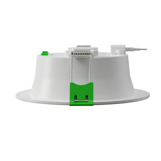 Telbix Rondo 9W LED Downlight in white trim – recessed ceiling light