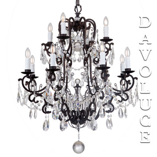 SALZBURG 12LT Pendant Chandelier - design by Lighting Inspirations | Davoluce lighting  | We have a great long term commitment, passion and pride in the Australian lighting industry. National Delivery 