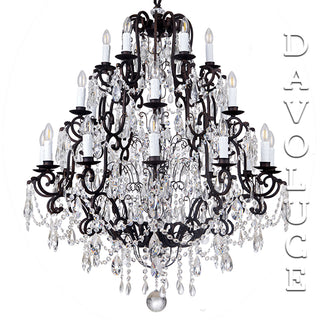 SALZBURG 24LT Pendant Chandelier - design by Lighting Inspirations | Davoluce lighting  | We have a great long term commitment, passion and pride in the Australian lighting industry. National Delivery 