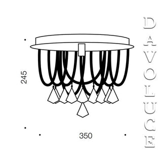 SANDRO 35 CTC from Telbix Australia - Davoluce Lighting, Contemporary modern pendants Melbourne, Stylish Crystal Pendants and chandeliers. Modern and Traditional Indoor Lighting. Buy online at Davoluce Lighting or visit our Elsternwick Studio. 