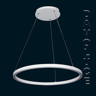 Contessa Lighting Saturn Nimbus LED Ring Pendant | Davoluce Lighting