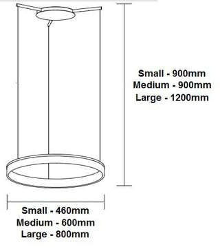 SPL3200, Rings LED Pendant, CIM CIRC PENDANT, Corona LED Pendant, SAL, Davoluce Lighting Studio