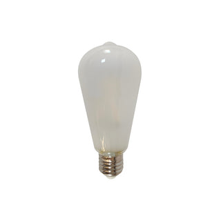 8W Frosted ST64 LED Globe – Dimmable (E27)