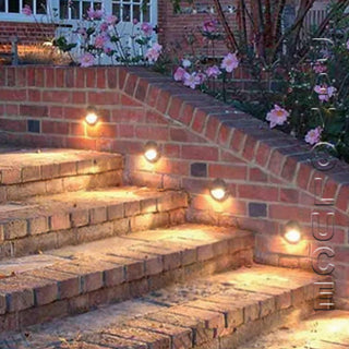 CLA STE10 1w Surface mounted eyelid step light  | Davoluce Lighting solid bronze LED landscape lights, We stock CLA Lighting Solid brass garden lights and deliver Australia wide at cheapest prices. Davoluce