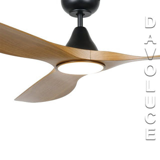 Eglo	20550217 SURF 60'' DC ceiling fan with LED light from Davoluce Lighting