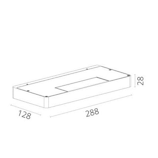 Shelphy XL 30W LED Wall Uplighter. Davoluce Lighting