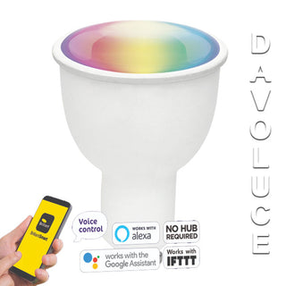 Brilliant SMART WiFi RGBW GU10 BIORHYTHM GLOBES (21960) - Davoluce Lighting