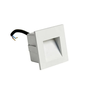 Vencha 5505085-240V-WH Stan 240v LED Step Light. We have one of the best selection of Recessed step lights In Australia. Vencha Lighting outdoor recessed LED wall lights on display at Davoluce Lighting Showroom in Elsternwick, Victoria