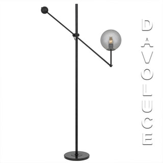 Telbix KEMI FL-BKSM KEMI FLOOR LAMP - BLACK from $389.00, designer floor lamps Australia from Davoluce, modern floor lamps for living room, unique floor lamps Sydney, Unique floor lamps: 14 of Australia’s best