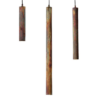 MDA Lighting Toress Acid Washed Cylinder Pendants for above kitchen island benches, Davoluce Lighting