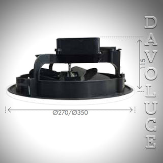 19911 TORNADO Exhaust Fan | Davoluce Lighting Studio from Brilliant Lighting, LED Bathroom Heaters Melbourne, Sydney, Brisbane, Adelaide, Gold Coast, Perth. davolucelighting.com.au