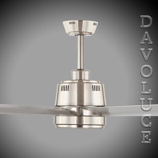 TOURBILLON 60" 1520mm 7 Steel Blades from Eglo | Davoluce Lighting. Quiet, Low Energy Consumption Cheap Ceiling Fan DC motors. Suitable for indoor as well as outdoor under covered installation. 