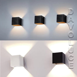 Premium Lighting Tourmaline Modern LED Up And Down Black Interior Wall Light from Davoluce