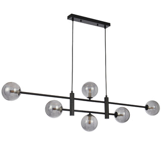 Telbix TYSON 6 LIGHT PENDANT ANTIQUE GOLD - Pendant lights Australia, pendant lights Melbourne, Pendants for kitchen Bench, Dining Room Pendants. Modern Pendants for dining tables in Melbourne. Pendant Lights for Every Setting. 