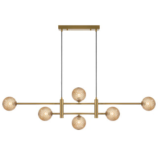 Telbix TYSON 6 LIGHT PENDANT ANTIQUE GOLD - Pendant lights Australia, pendant lights Melbourne, Pendants for kitchen Bench, Dining Room Pendants. Modern Pendants for dining tables in Melbourne. Pendant Lights for Every Setting.