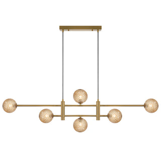 Telbix TYSON 6 LIGHT PENDANT ANTIQUE GOLD - Pendant lights Australia, pendant lights Melbourne, Pendants for kitchen Bench, Dining Room Pendants. Modern Pendants for dining tables in Melbourne. Pendant Lights for Every Setting. 