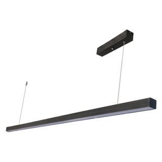 Alpha Antique Bronze Linear Pendant