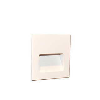 UWL38WH-WW, EDGE Small Square 2.5W LED Step Light from Davoluce Lighting