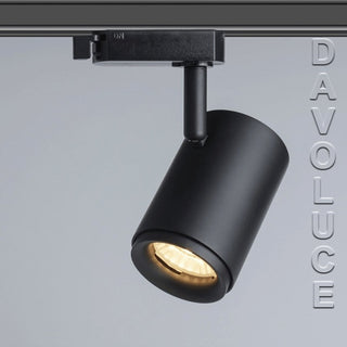 UTRKB12BK-WW - biggest range of 3 wire track lights on display in Melbourne, dimmable led track lighting Sydney, led track lighting systems Australia, gallery track lighting, commercial track lighting Perth, single circuit track lighting from Davoluce Lig