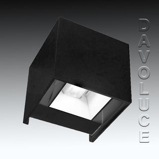UWL42-BLK-WW - UGE Lighting - REFOCUS Black Square Up & Down 2 x 5W LED Wall3Light. We have the biggest range of LED up and down wall lights on display in our Elsternwick showroom. Davoluce Lighting offers world wide delivery to most of our products.