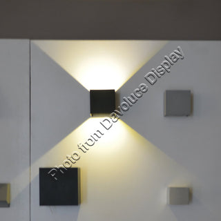 UWL42-BLK-WW - UGE Lighting - REFOCUS Black Square Up & Down 2 x 5W LED Wall3Light. We have the biggest range of LED up and down wall lights on display in our Elsternwick showroom. Davoluce Lighting offers world wide delivery to most of our products. 