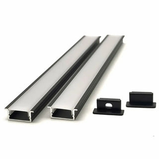 VCF020 Square Winged Aluminium Profile with Diffuser