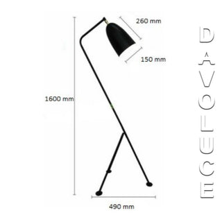 UGE Vista Floor Lamp. Davoluce Lighting