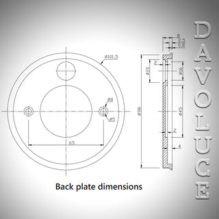 CLA VOX Series: LED 9W UP & DOWN Exterior Wall Lights - Davoluce Lighting  biggest range of indoor led wall lights, unique up and down wall lights, cla wall lights from Davoluce, Buy online led internal wall lights from Davoluce. Worldwide delivery