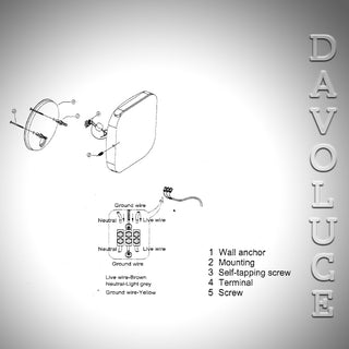 CLA VOX Series: LED 9W UP & DOWN Exterior Wall Lights - Davoluce Lighting  biggest range of indoor led wall lights, unique up and down wall lights, cla wall lights from Davoluce, Buy online led internal wall lights from Davoluce. Worldwide delivery