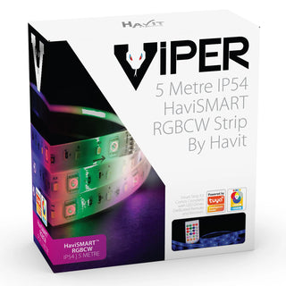 VIPER 5m RGBCW LED Strip Kit by Havit