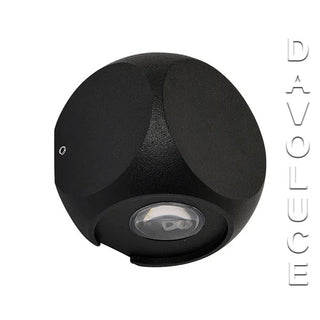 Vencha 5505075-BK Benz 2Way Wall Light Black. Davoluce Lighting has one of the best selection of exterior up & down modern wall lights In Australia. Vencha Lighting outdoor LED wall lights on display at Davoluce Lighting Showroom in Elsternwick, Victoria