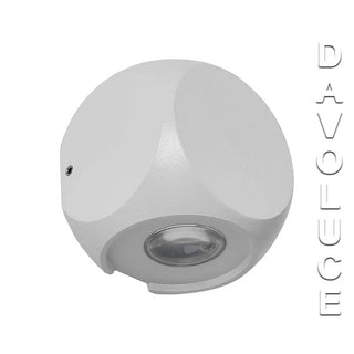 Vencha 5505075-WH Benz 2Way Wall Light White. Davoluce Lighting has one of the best selection of exterior up & down modern wall lights In Australia. Vencha Lighting outdoor LED wall lights on display at Davoluce Lighting Showroom in Elsternwick, Victoria