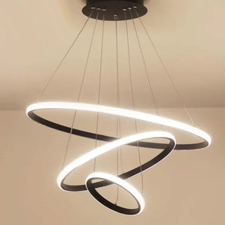 Vencha Crown 3 ring LED Pendant | Davoluce Lighting