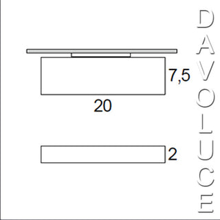 Lucitalia Milano ZERO 0 17W LED Wall Uplight. Italian made LED wall washer lights, led wall uplighters, led ceiling wall washer, Italian made wall lights from Davoluce Lighting