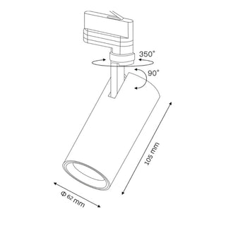 Adapt GU10 Track Light