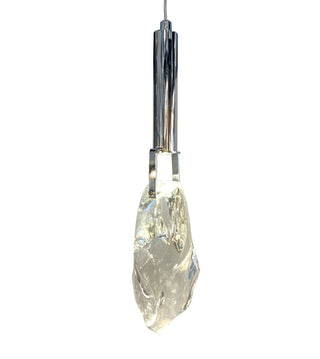 3W Crystal Cut Pendant Chrome