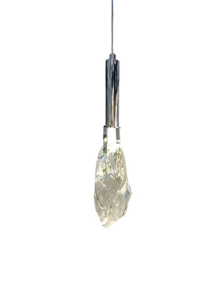 3W Crystal Cut Pendant Chrome