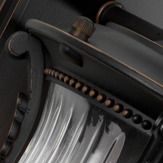 Luverne Outdoor Small Wall Light by Elstead