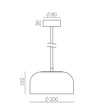 Ipon Pendant Light by Aromas
