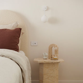 Orb Long Arm Wall Light