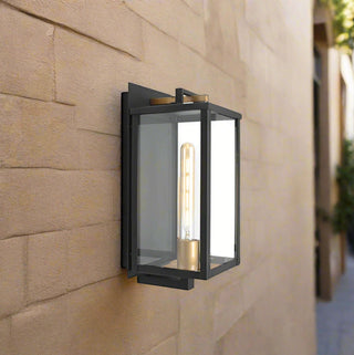 Cougar Lille Wall Light Black - LILL1EBLK