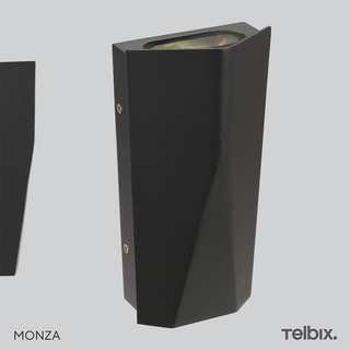 Telbix Monza Exterior Wall Lamp, Davoluce Lighting