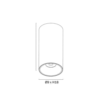 OREN 24W Surface Mounted Downlight