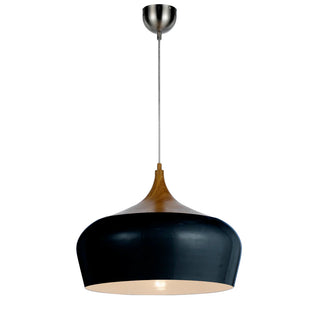 POLK 46cm Oak Timber Pendant