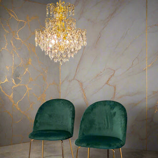 Fenoulett Ø58cm 5 Light Crystal Chandelier