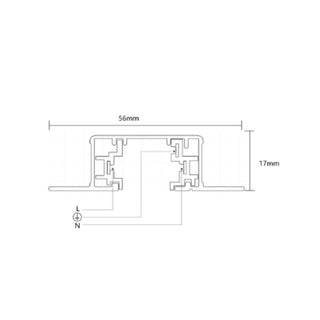 IDTR-1 | Single Circuit Recessed Track 