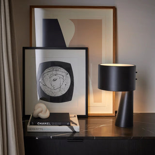 Mayfield Zentra Black Table Lamp 1601BLK ambient lighting modern living space