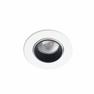 Indirect BCA514SRIO Semi recessed 15w LED Adjustable dimmable spotlight from Davoluce